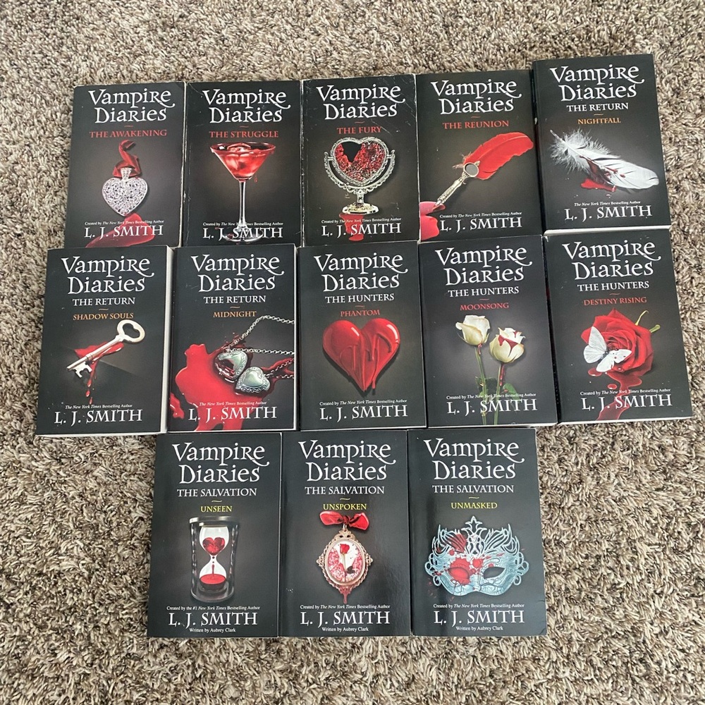 Vampire Diaries Complete Book Collection